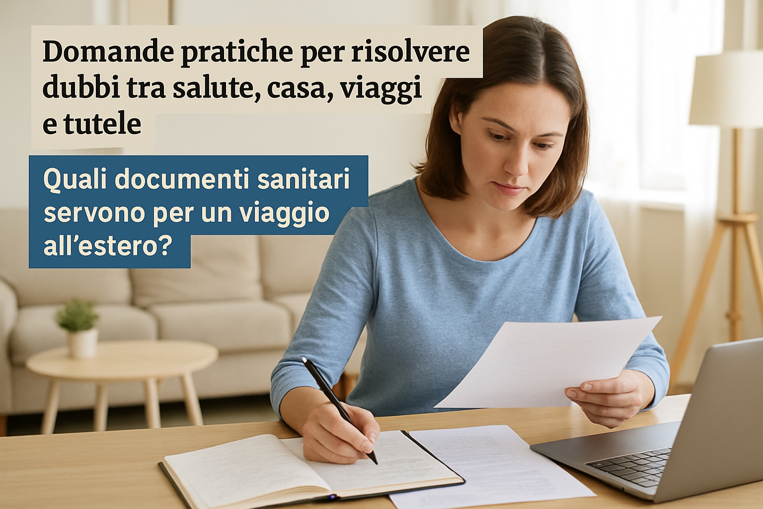 Domande pratiche per risolvere dubbi tra salute, casa, viaggi e tutele